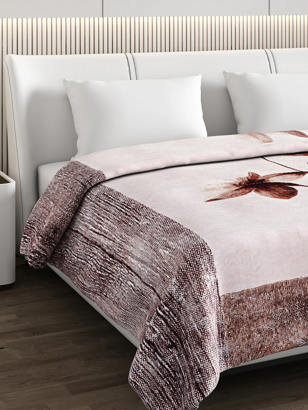 Printed Double Bed Blanket for Heavy Winter -2 Ply - Image 4