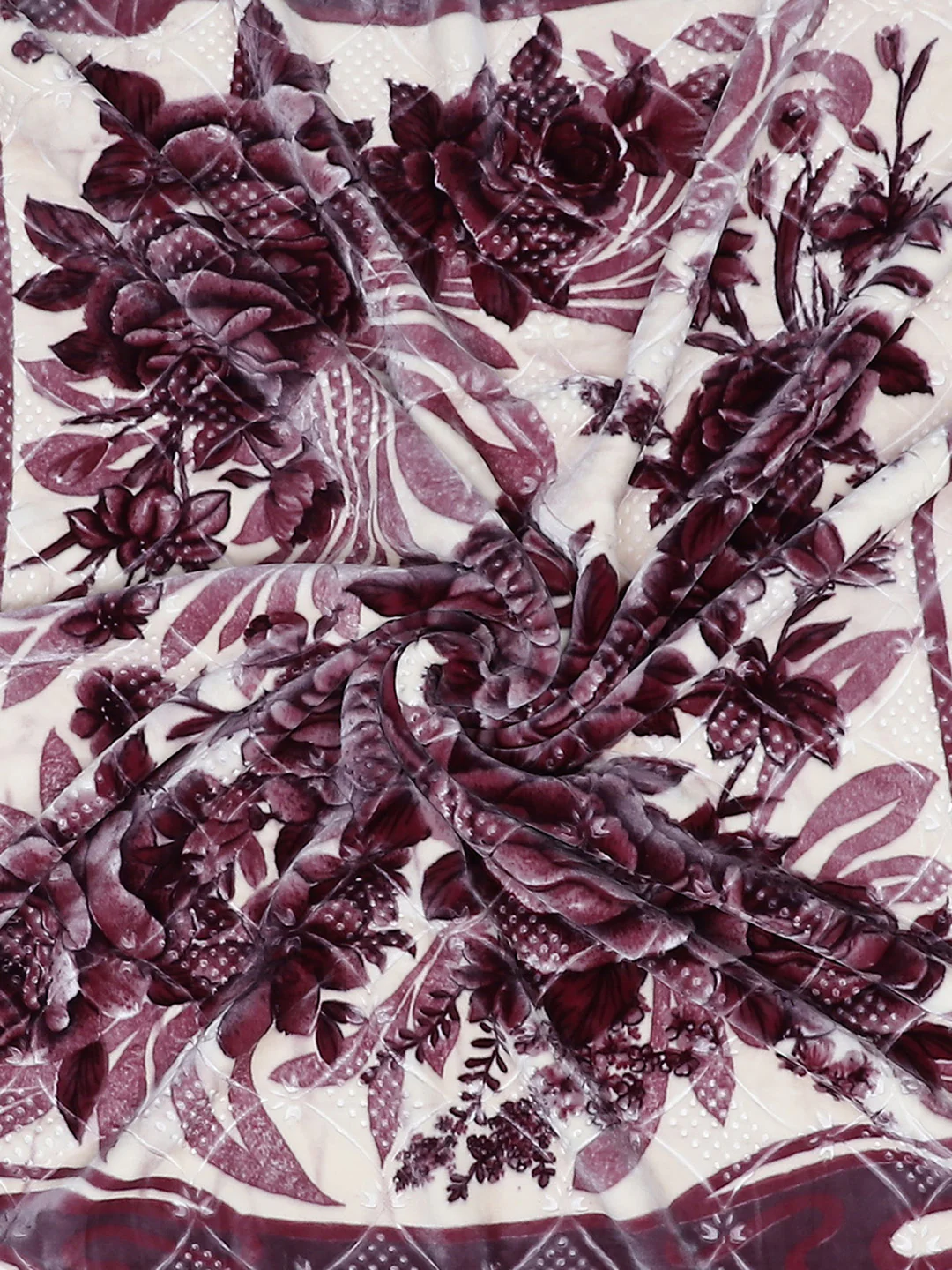 Printed Double Bed Blanket for Heavy Winter -2 Ply - Image 11