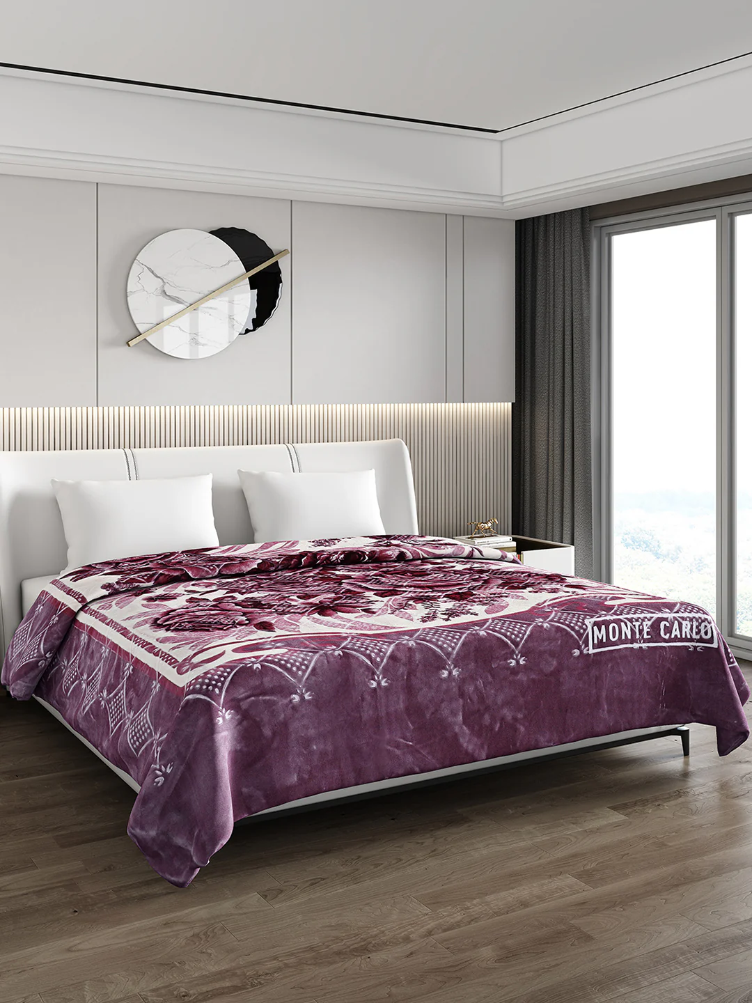 Printed Double Bed Blanket for Heavy Winter -2 Ply - Image 5