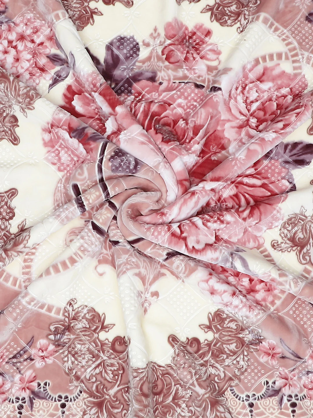 Printed Double Bed Blanket for Heavy Winter -2 Ply - Image 11