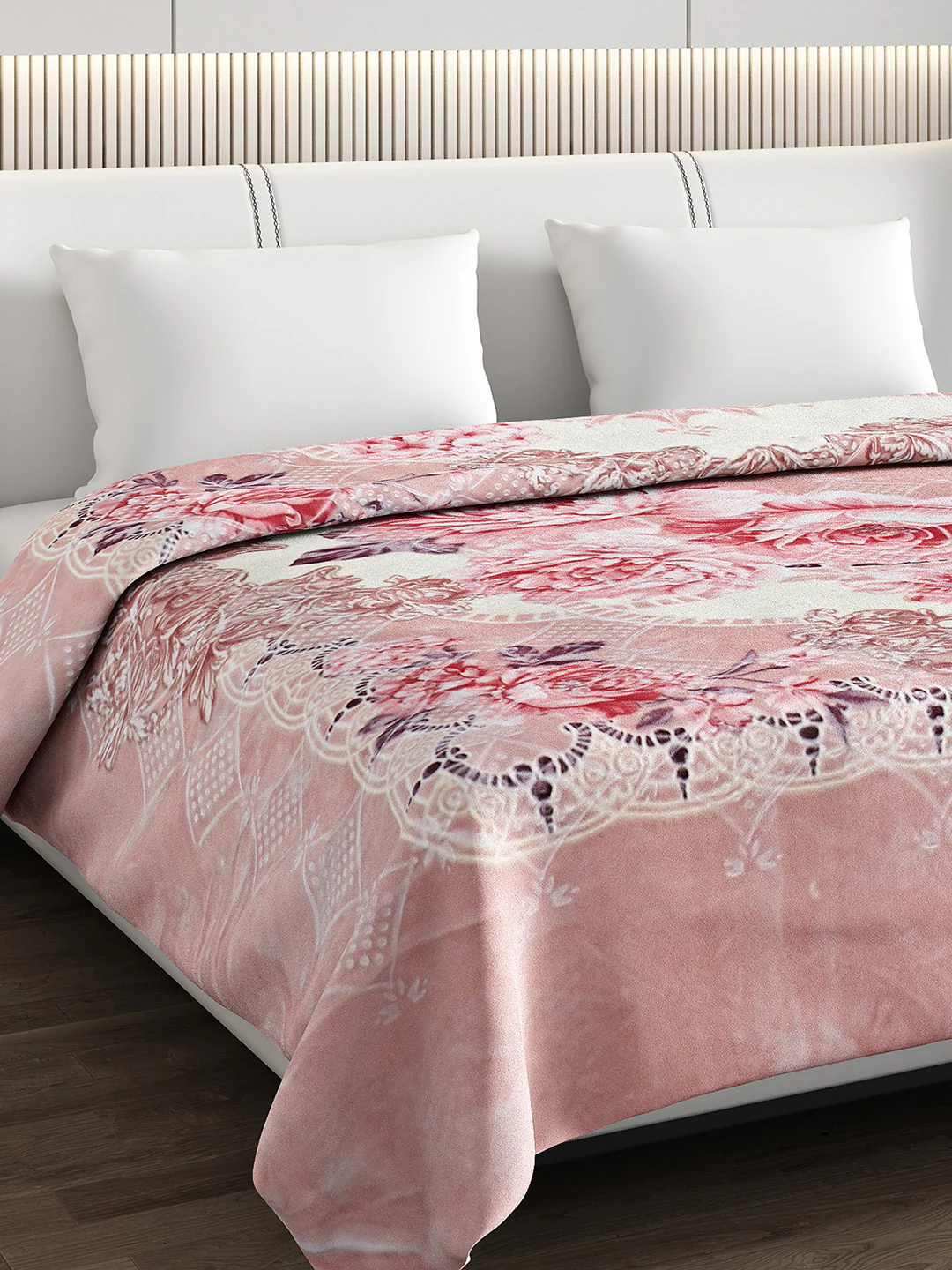 Printed Double Bed Blanket for Heavy Winter -2 Ply - Image 6