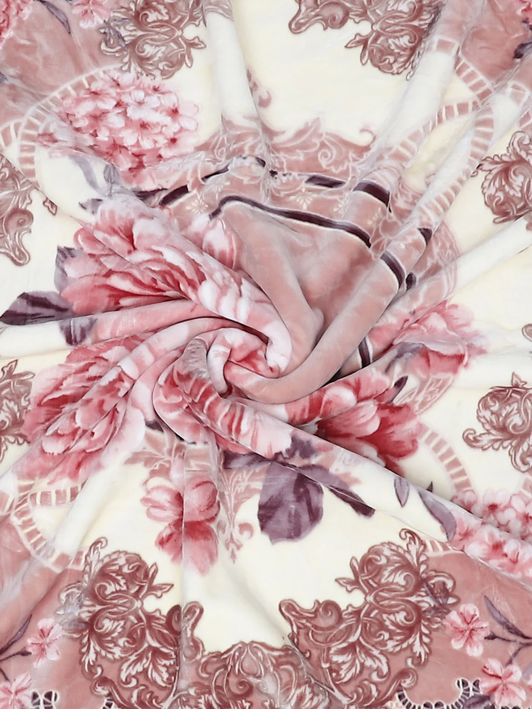 Printed Double Bed Blanket for Heavy Winter -2 Ply - Image 9