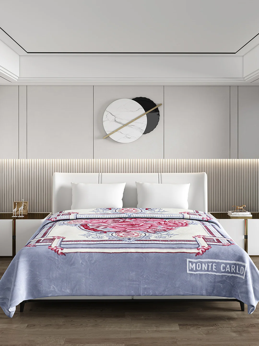 Printed Double Bed Blanket for Heavy Winter -2 Ply - Image 2