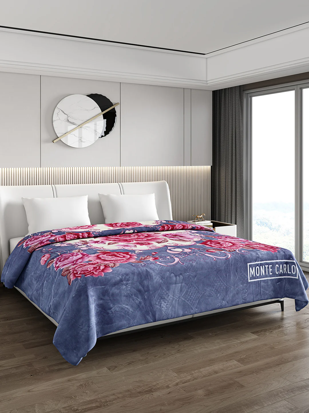 Printed Double Bed Blanket for Heavy Winter -2 Ply - Image 4