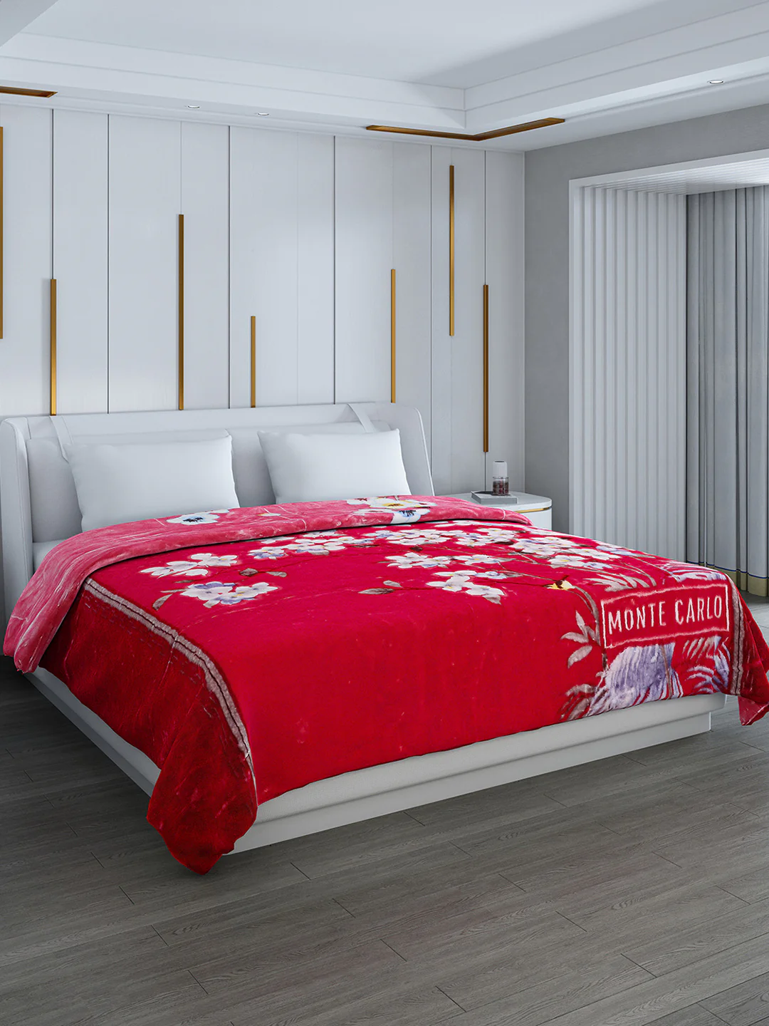 Printed Double Bed Blanket for Heavy Winter -2 Ply - Image 4