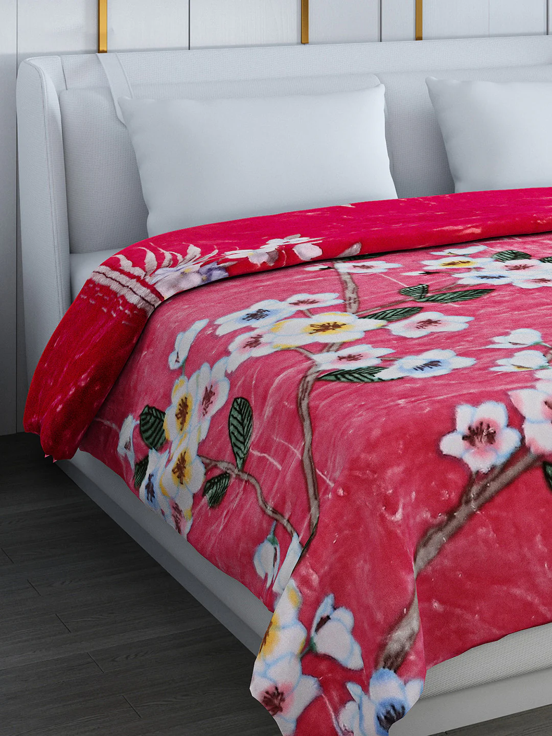 Printed Double Bed Blanket for Heavy Winter -2 Ply - Image 6
