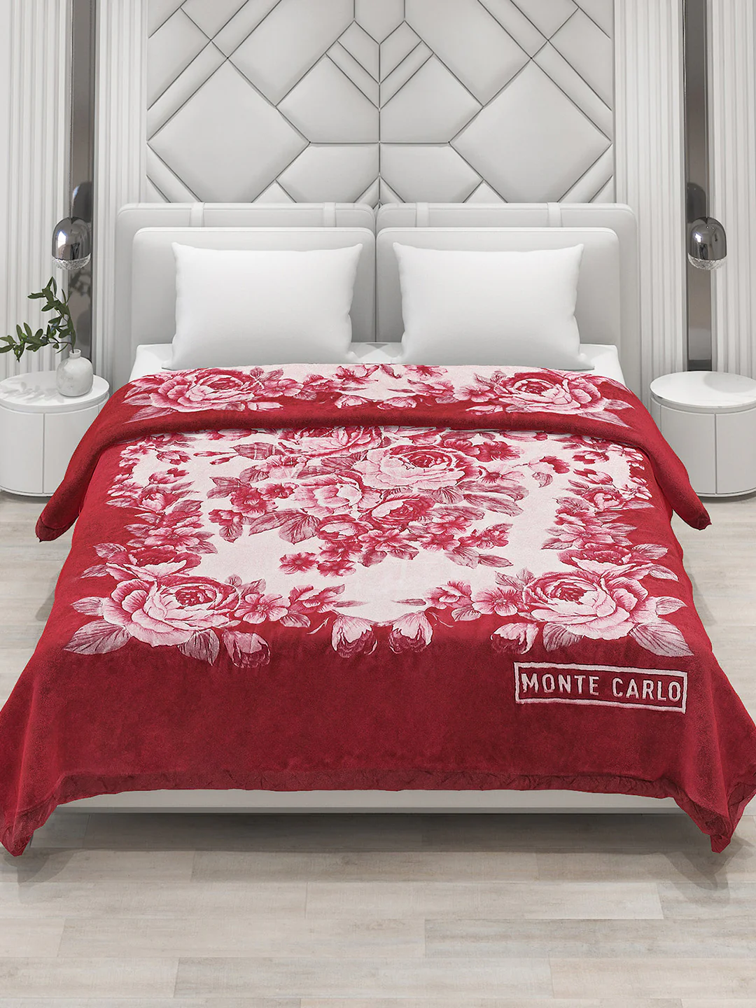Printed Double Bed Blanket for Heavy Winter -3 Ply - Image 2