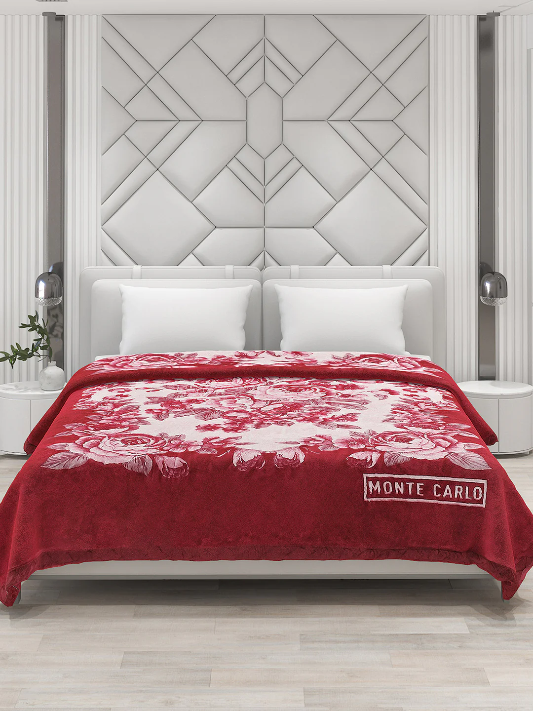 Printed Double Bed Blanket for Heavy Winter -3 Ply - Image 3