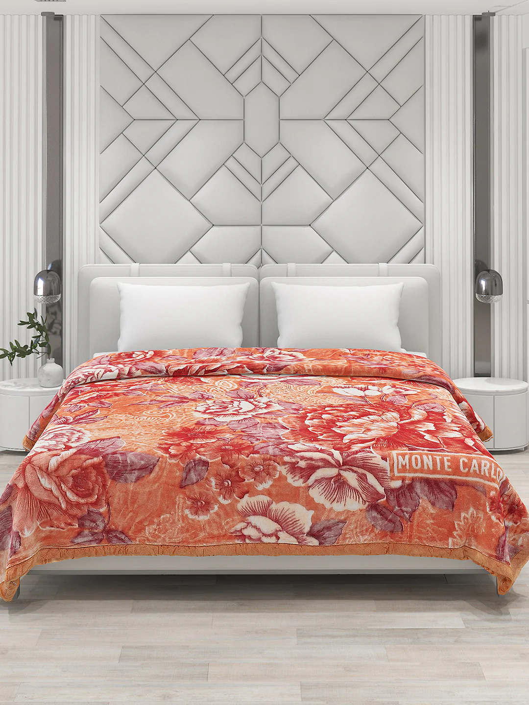 Printed Double Bed Blanket for Heavy Winter -3 Ply - Image 3