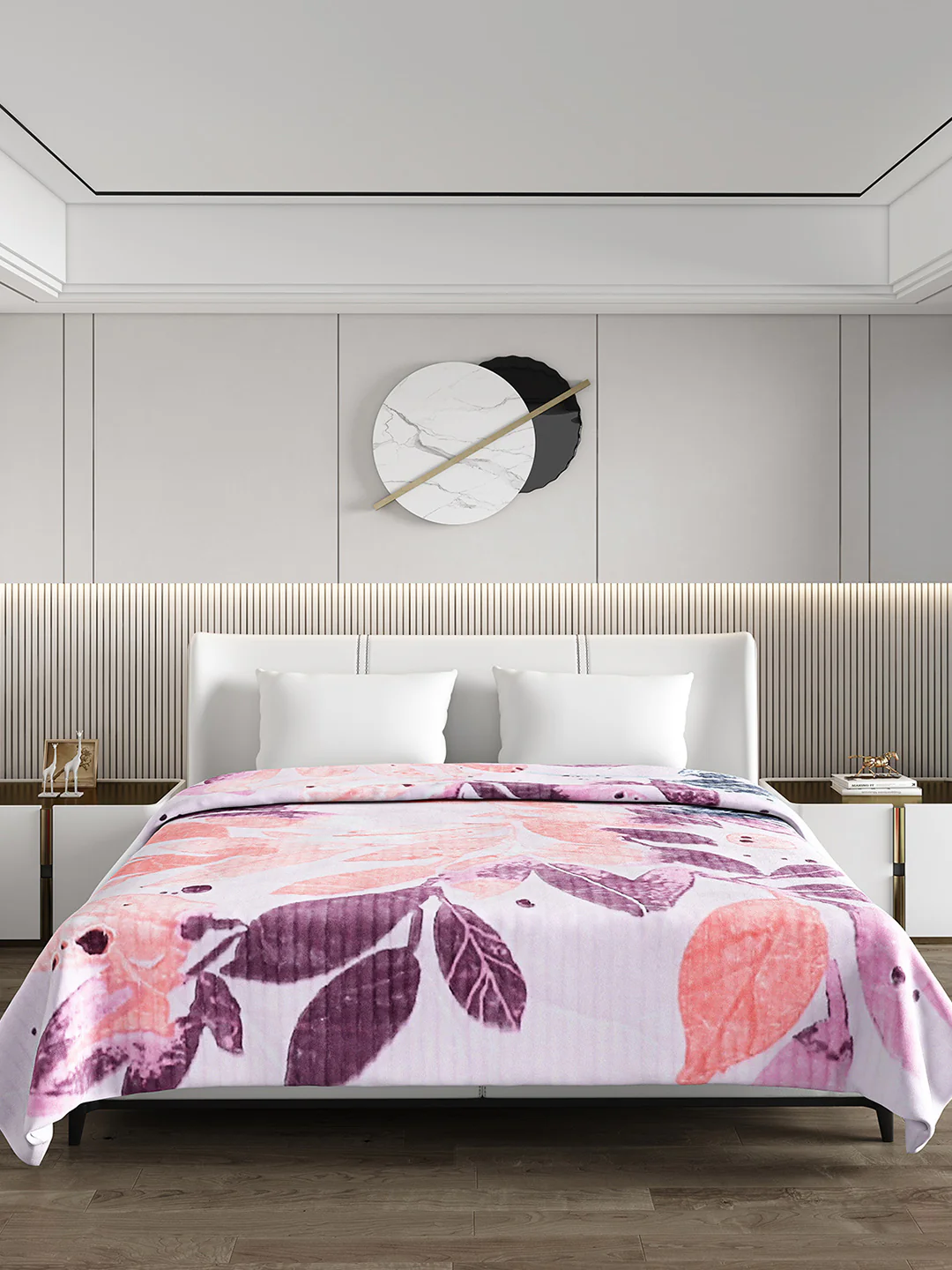 Printed Double Bed Blanket for Heavy Winter -3 Ply - Image 2