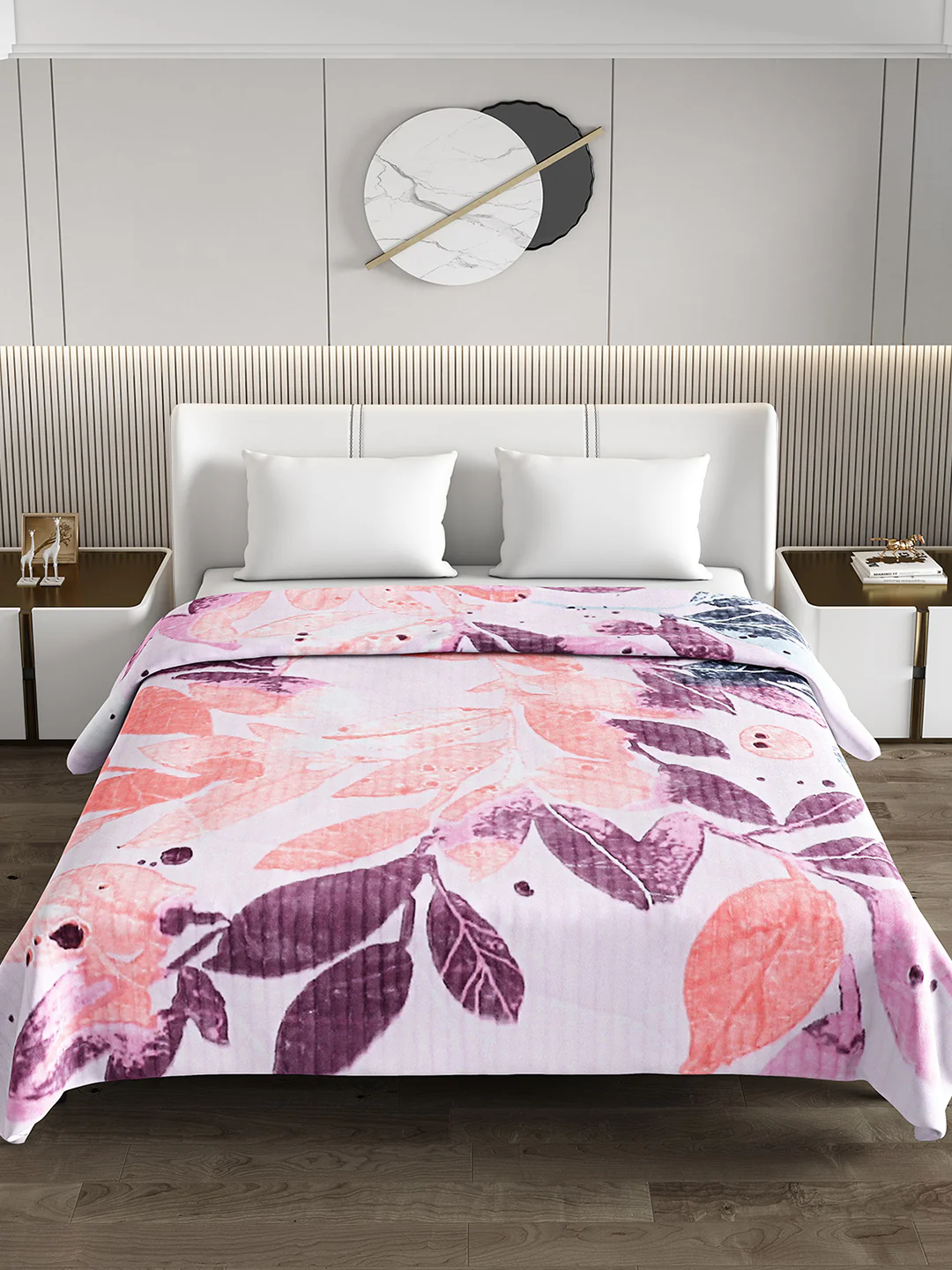 Printed Double Bed Blanket for Heavy Winter -3 Ply - Image 3