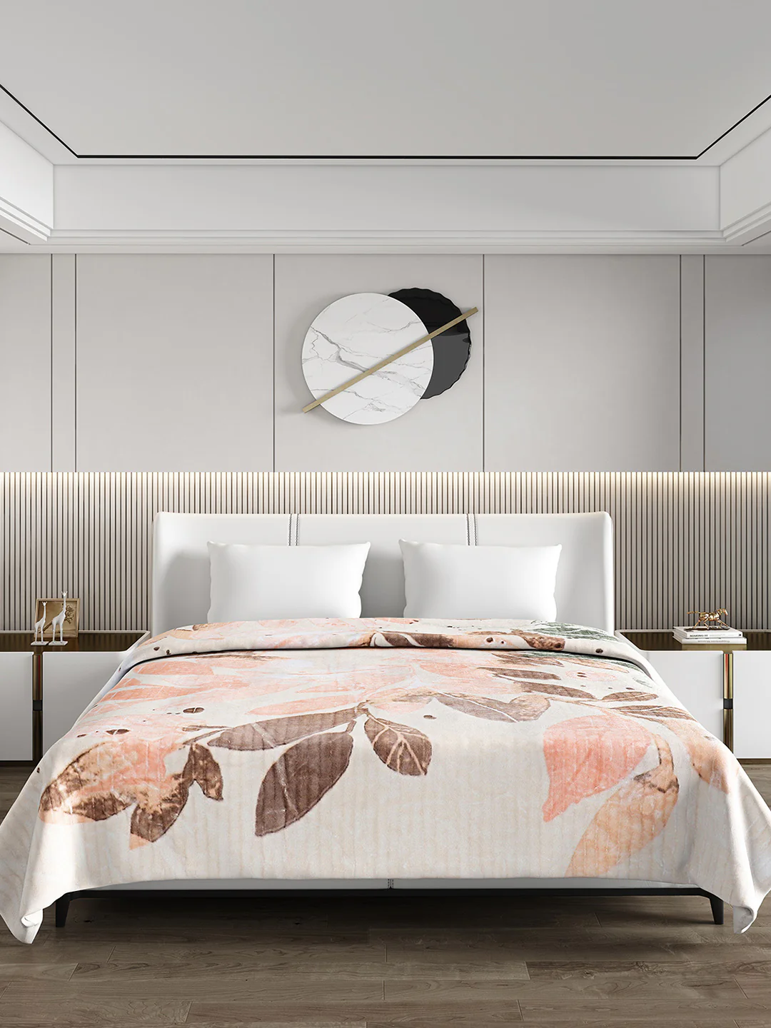 Printed Double Bed Blanket for Heavy Winter -3 Ply - Image 2