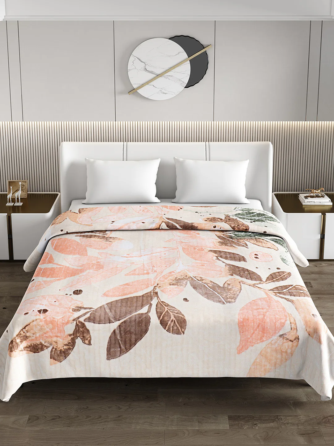 Printed Double Bed Blanket for Heavy Winter -3 Ply - Image 3