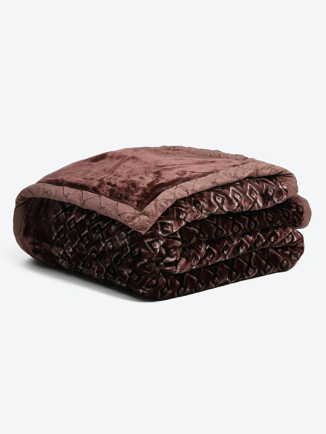 Printed Double Bed Blanket for Heavy Winter -3 Ply - Image 7