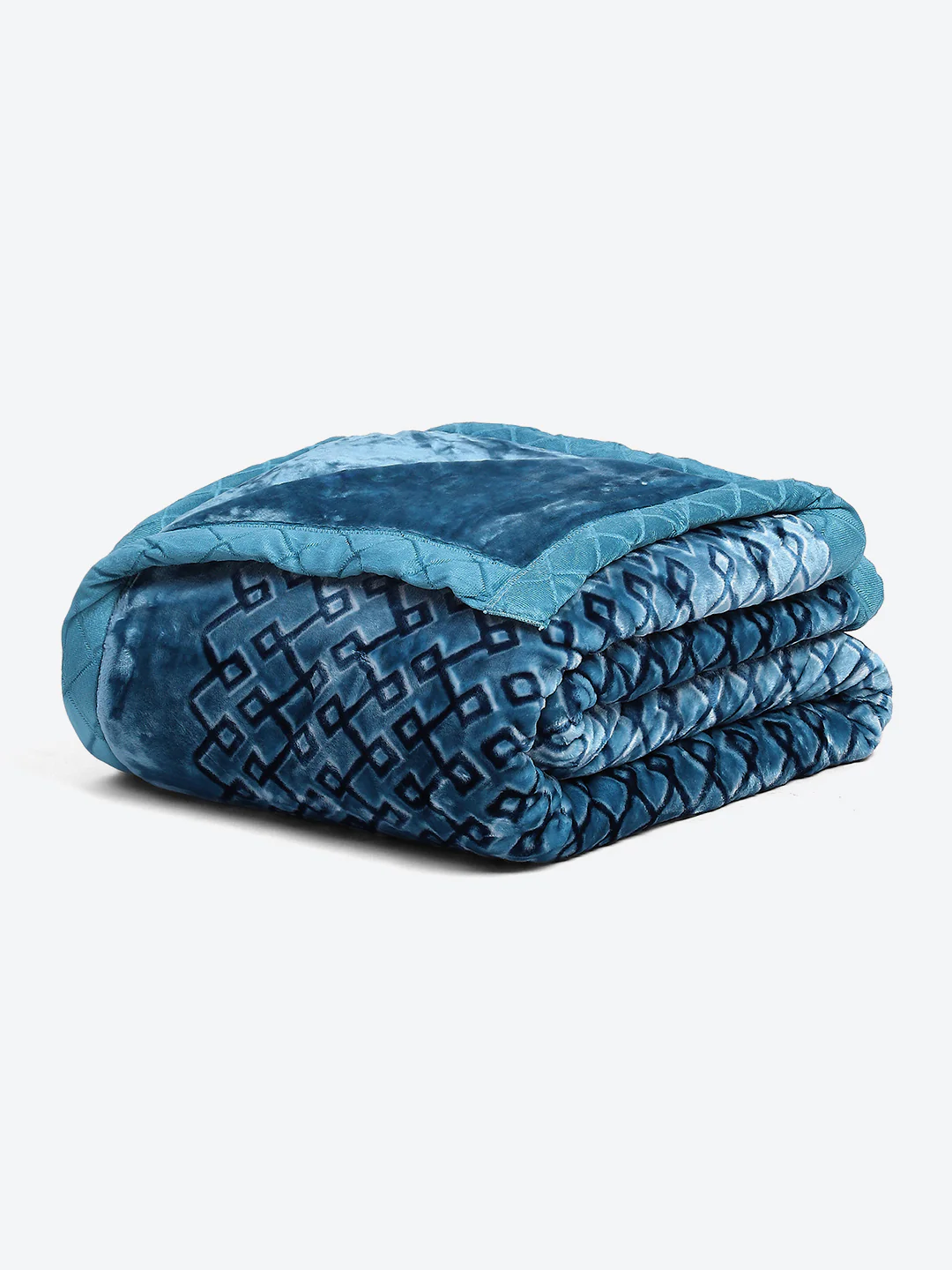 Printed Double Bed Blanket for Heavy Winter -3 Ply - Image 7