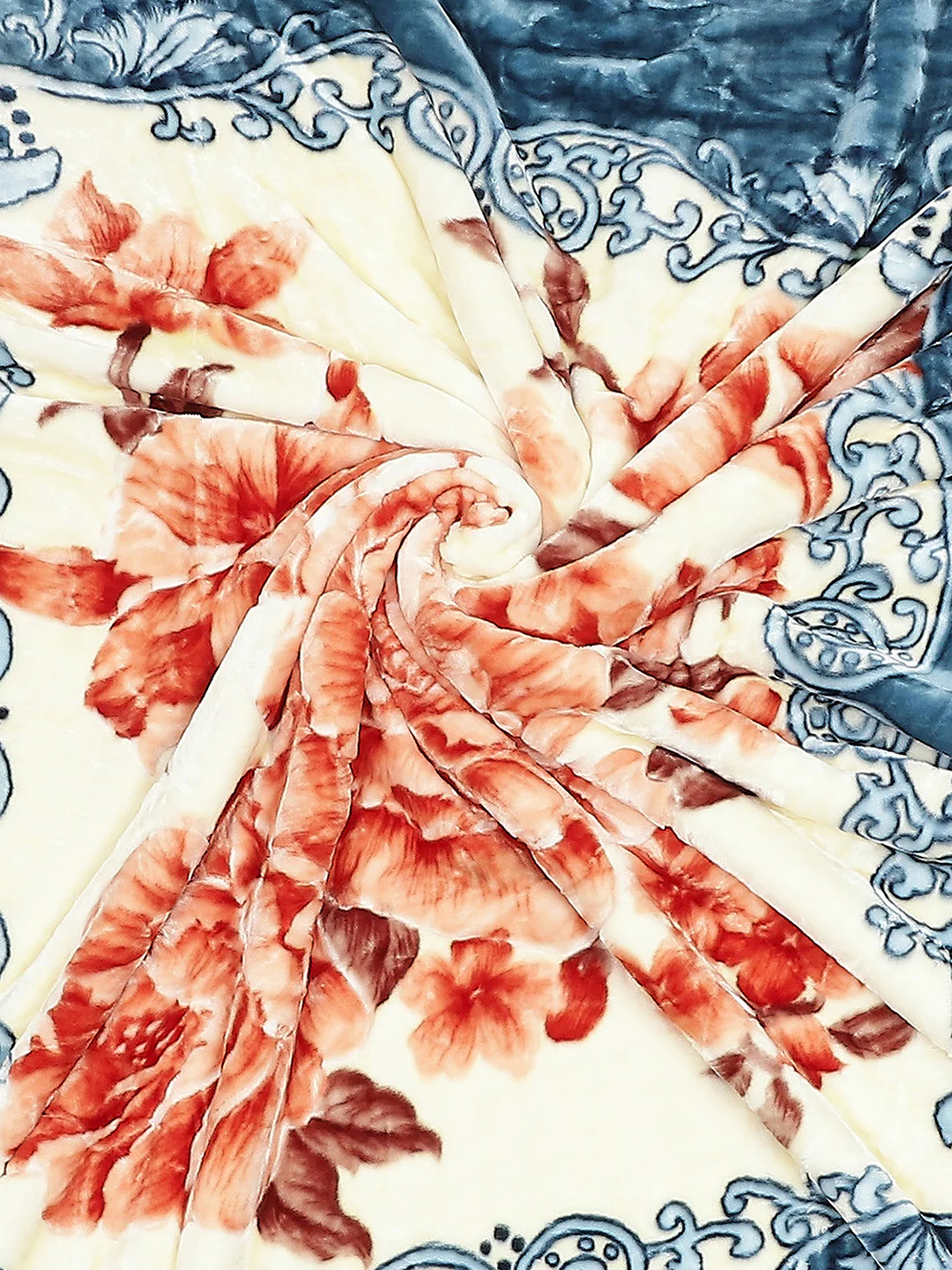 Printed Double Bed Blanket for Heavy Winter -3 Ply - Image 9