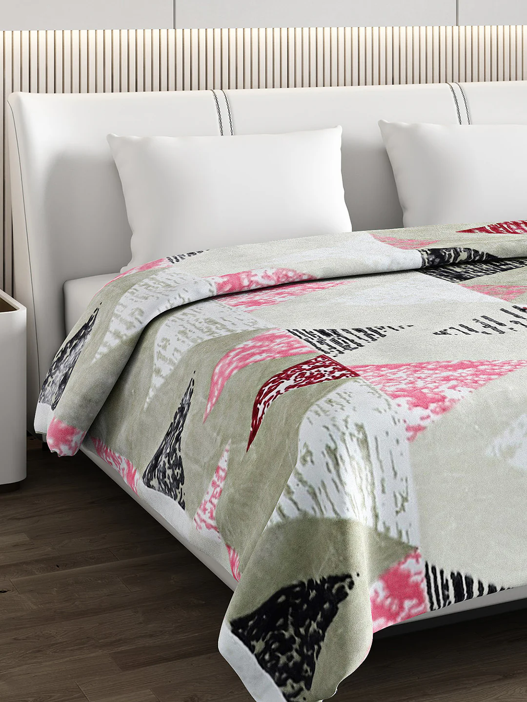 Printed Double Bed Blanket for Heavy Winter -3 Ply - Image 4