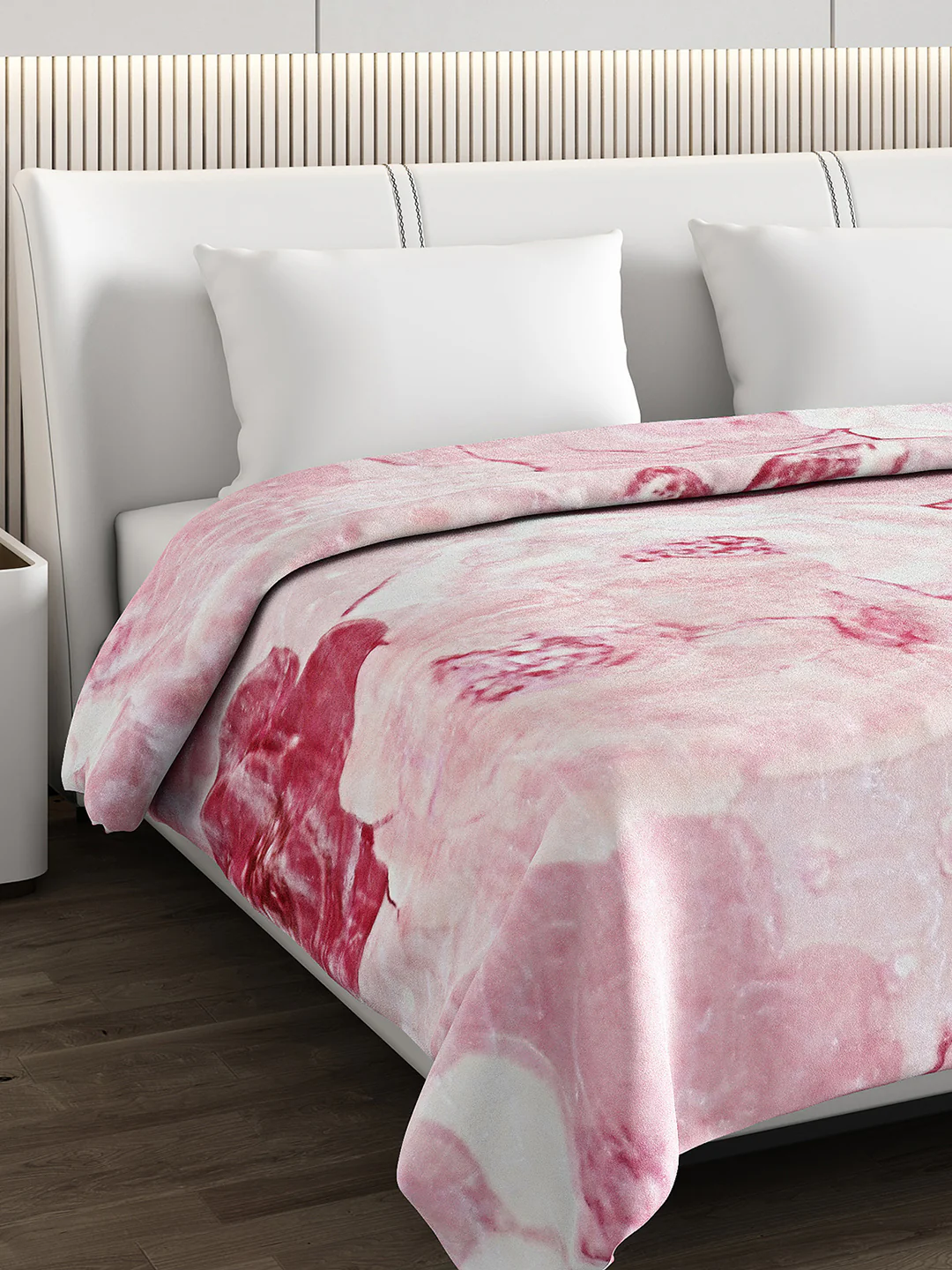 Printed Double Bed Blanket for Heavy Winter -3 Ply - Image 4