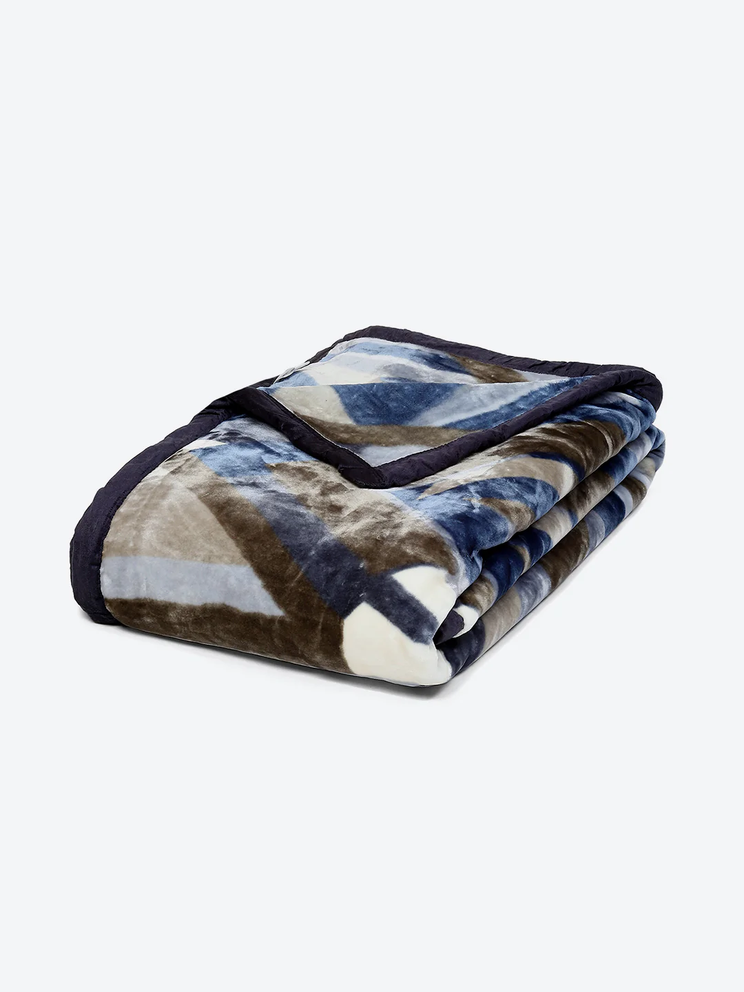 Printed Double Bed Blanket for Mild Winter -1 Ply - Image 5
