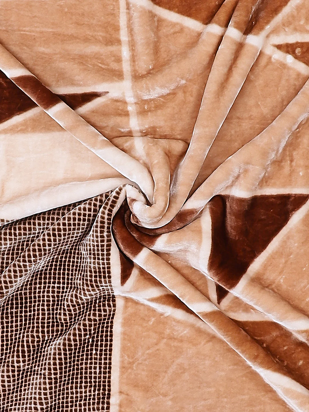 Printed Double Bed Blanket for Mild Winter -1 Ply - Image 7