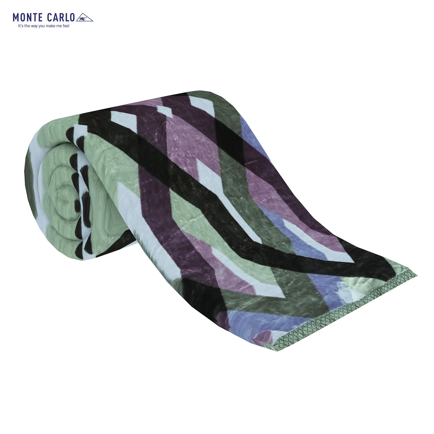 Printed Double Bed Blanket for Mild Winter -1 Ply - Image 4