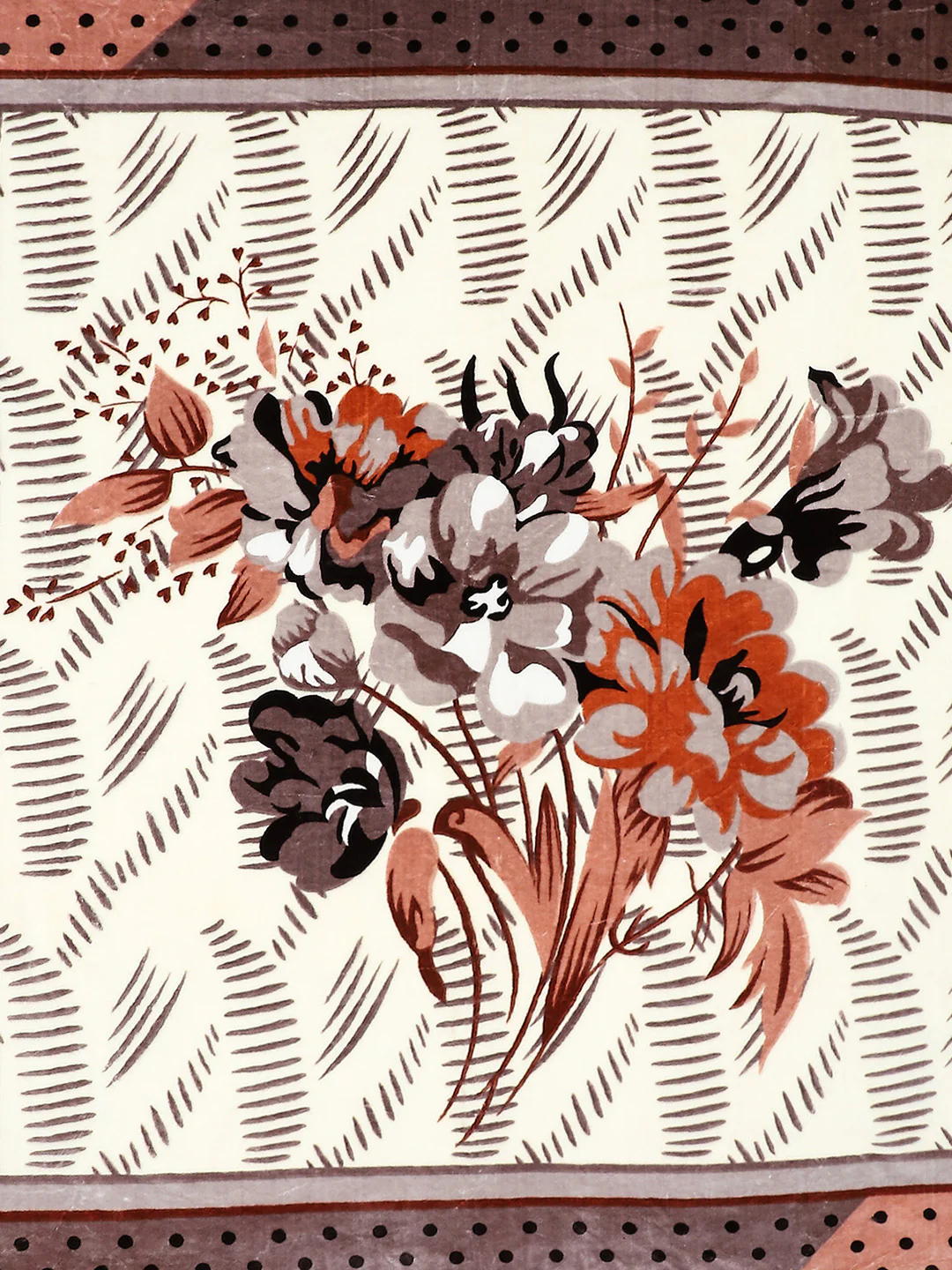 Printed Double Bed Blanket for Mild Winter -1 Ply - Image 6