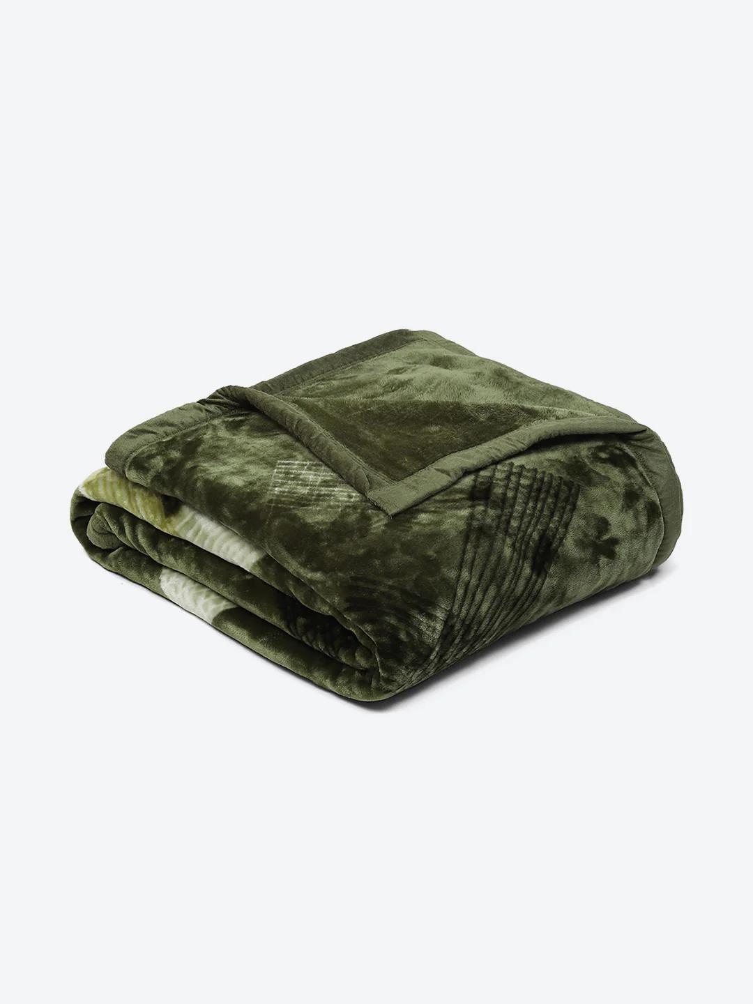 Printed Double Bed Blanket for Mild Winter -1 Ply - Image 5