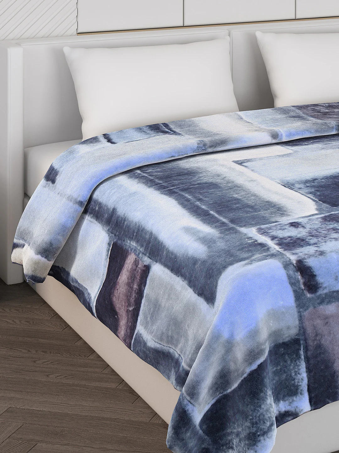 Printed Double Bed Blanket for Mild Winter -1 Ply - Image 4