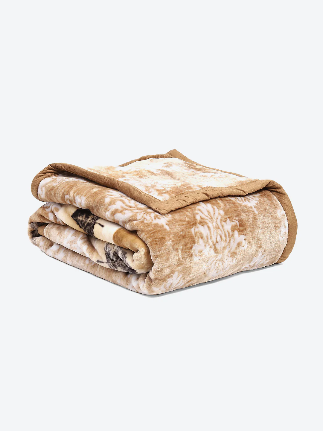 Printed Double Bed Blanket for Mild Winter -1 Ply - Image 5