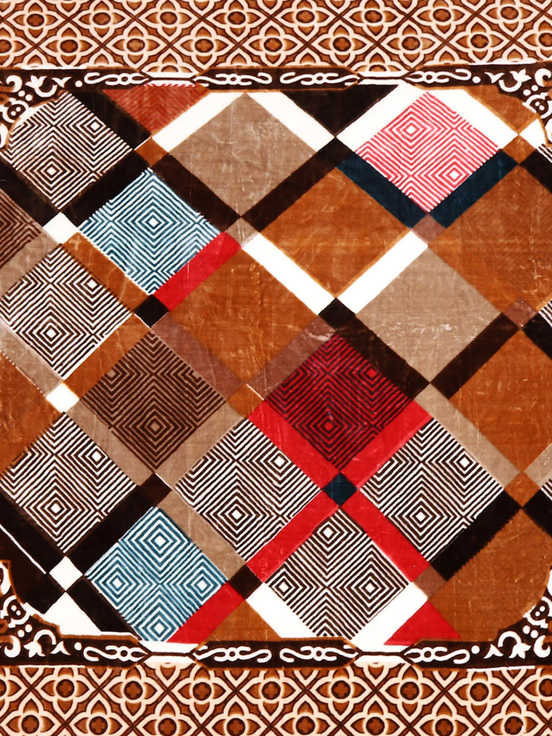 Printed Double Bed Blanket for Mild Winter -1 Ply - Image 6