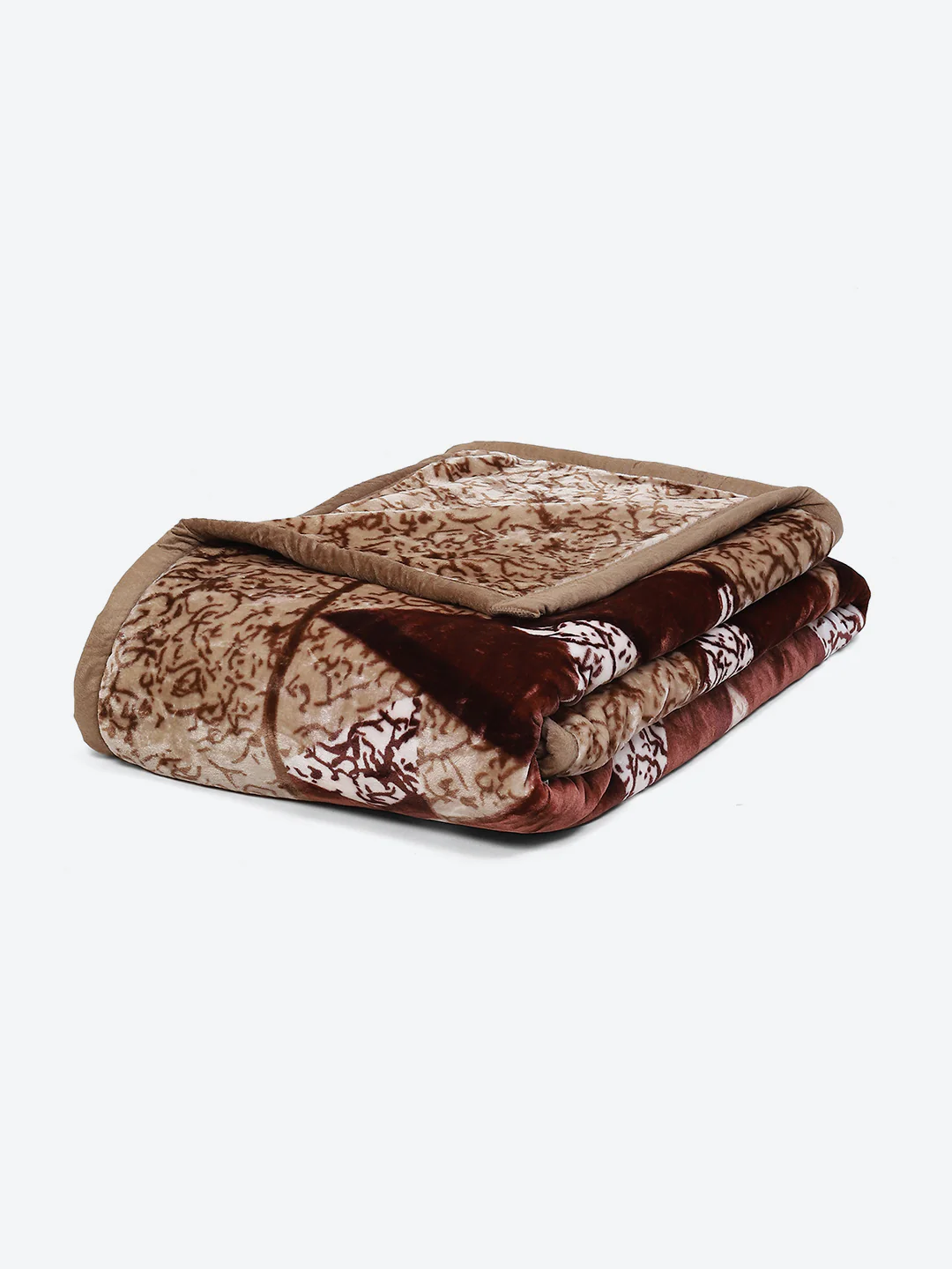 Printed Double Bed Blanket for Mild Winter -2 Ply - Image 5