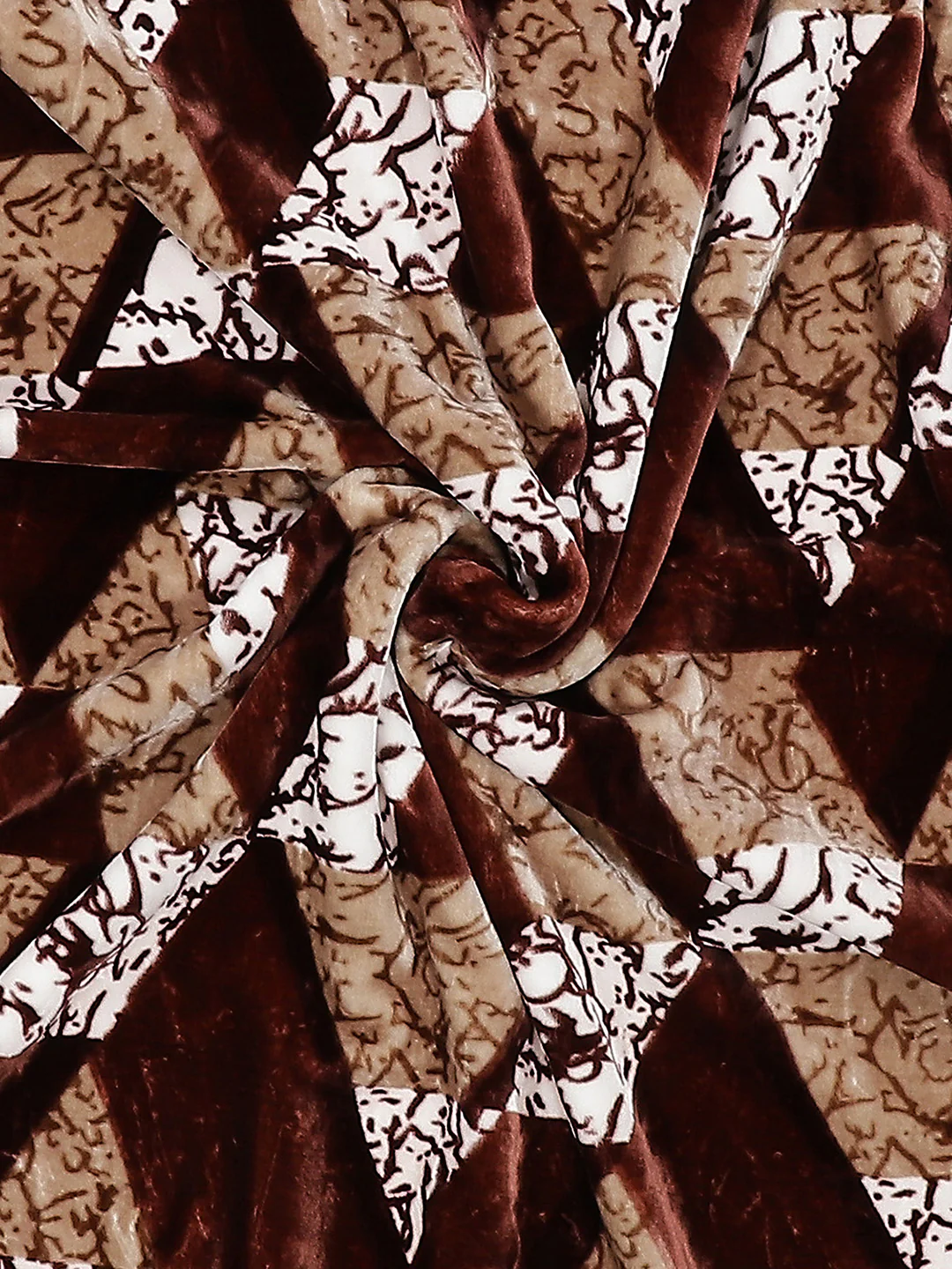 Printed Double Bed Blanket for Mild Winter -2 Ply - Image 7