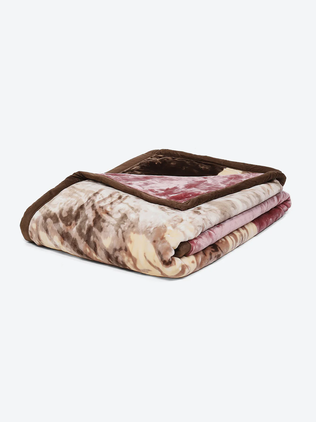 Printed Double Bed Blanket for Mild Winter -2 Ply - Image 5