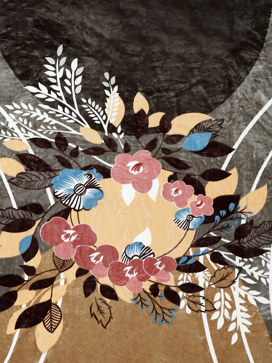 Printed Double Bed Blanket for Mild Winter -2 Ply - Image 6