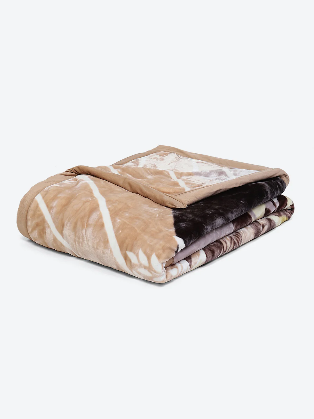Printed Double Bed Blanket for Mild Winter -2 Ply - Image 5