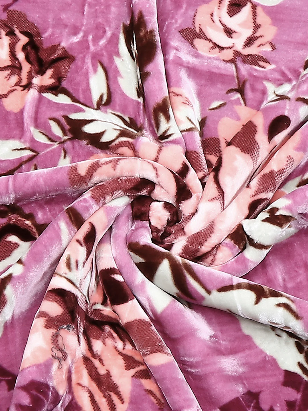 Printed Double Bed Blanket for Mild Winter -2 Ply - Image 7