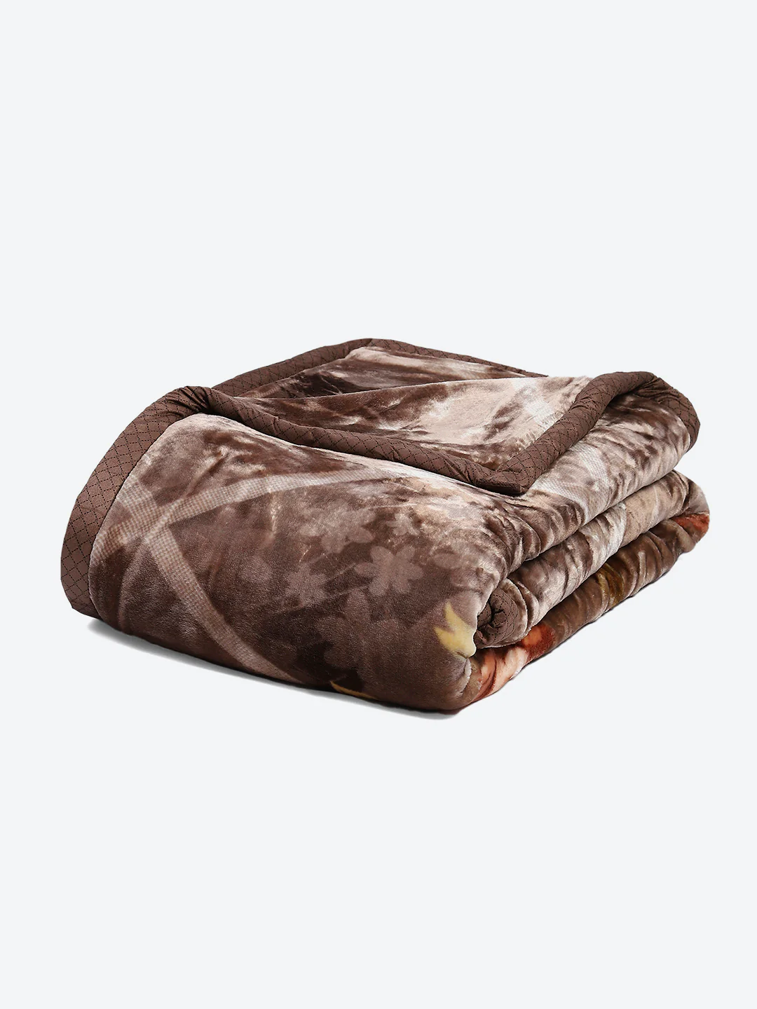 Printed Double Bed Blanket for Mild Winter -2 Ply - Image 5