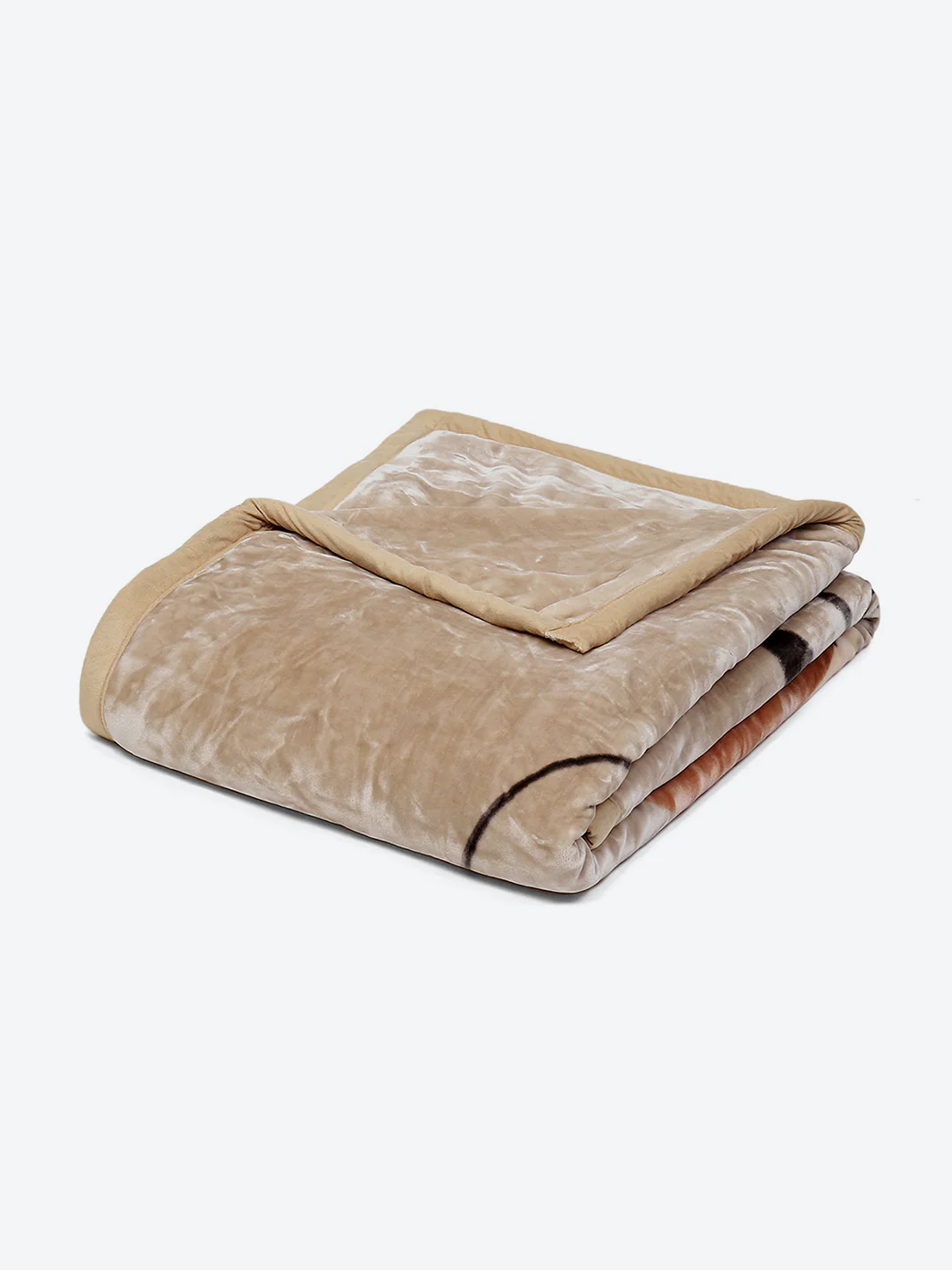 Printed Double Bed Blanket for Mild Winter -2 Ply - Image 5