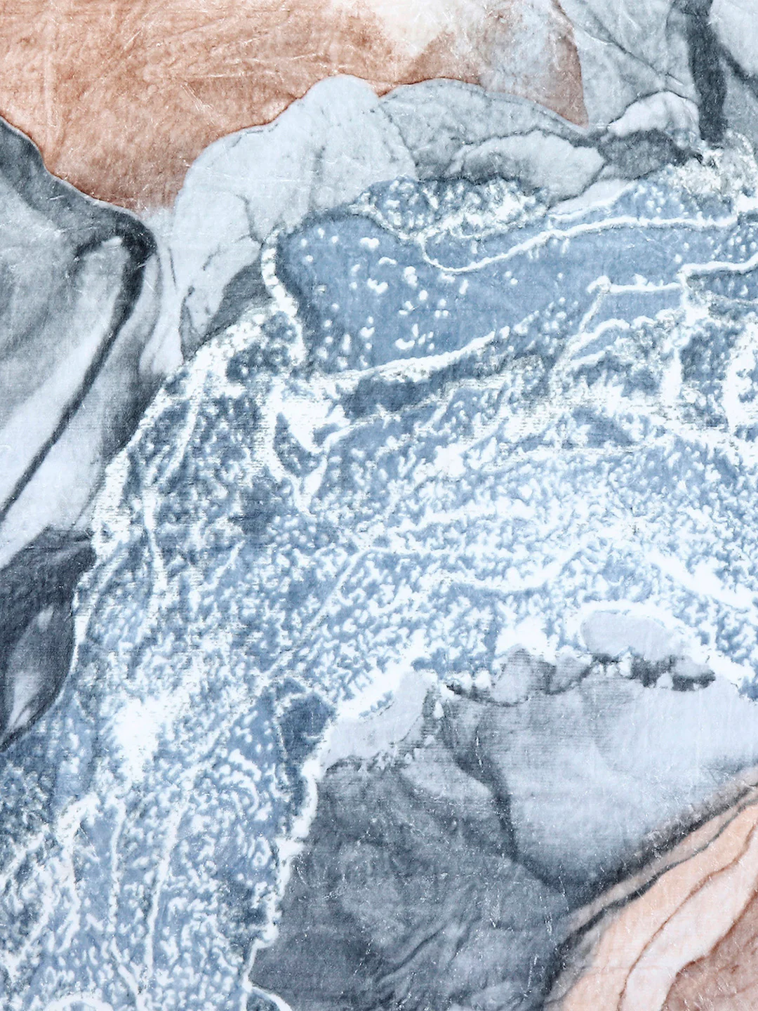 Printed Double Bed Blanket for Mild Winter -2 Ply - Image 6