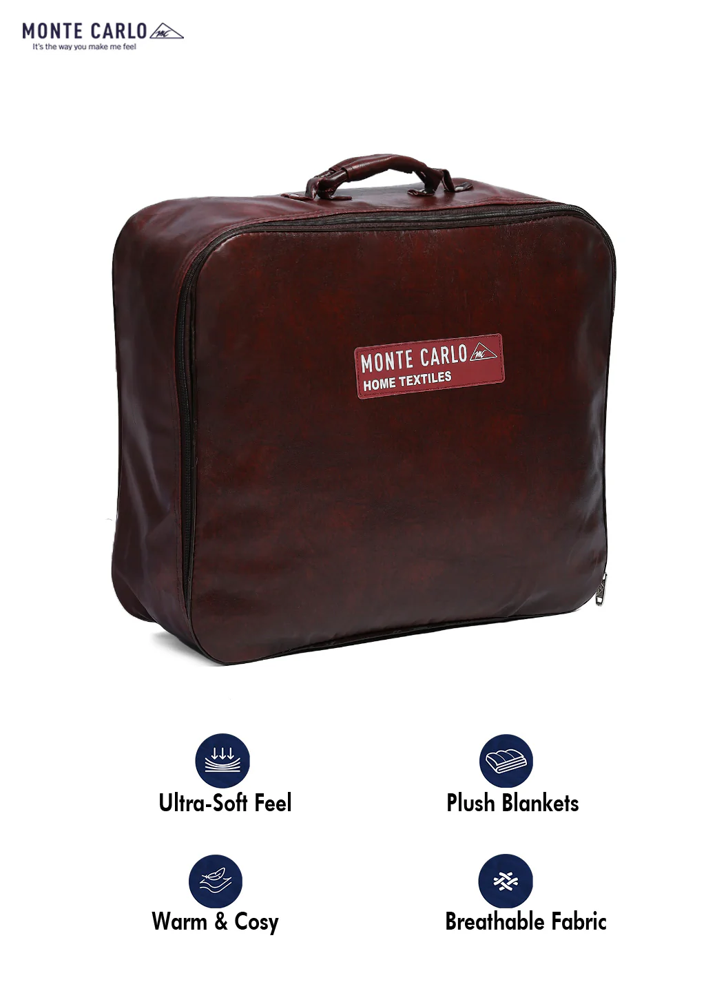 Printed Double Bed Blanket for Mild Winter -2 Ply - Image 8