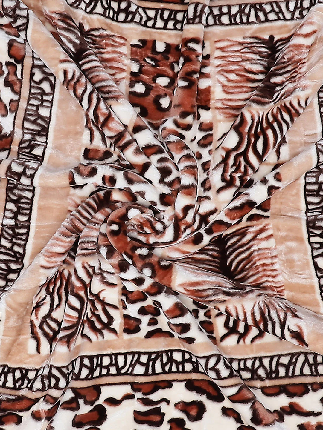 Printed Double Bed Blanket for Mild Winter -2 Ply - Image 10
