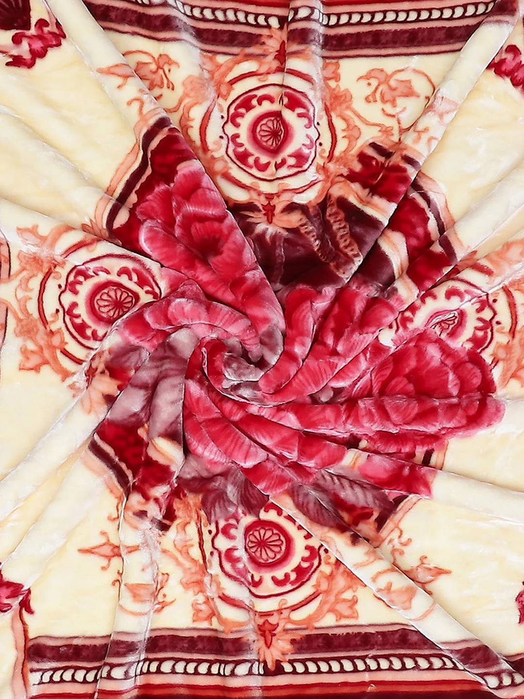 Printed Double Bed Blanket for Mild Winter -2 Ply - Image 9