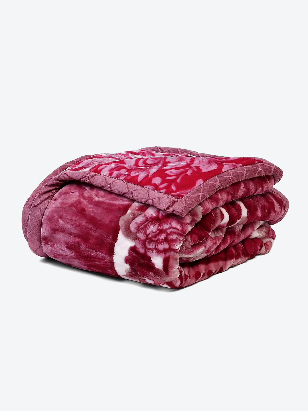 Printed Double Bed Blanket for Mild Winter -2 Ply - Image 7