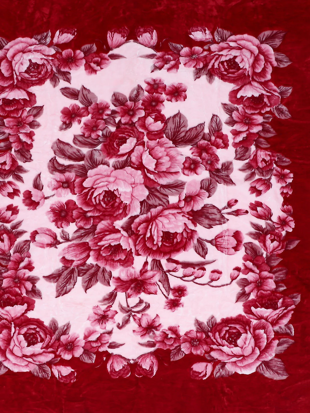 Printed Double Bed Blanket for Mild Winter -2 Ply - Image 10