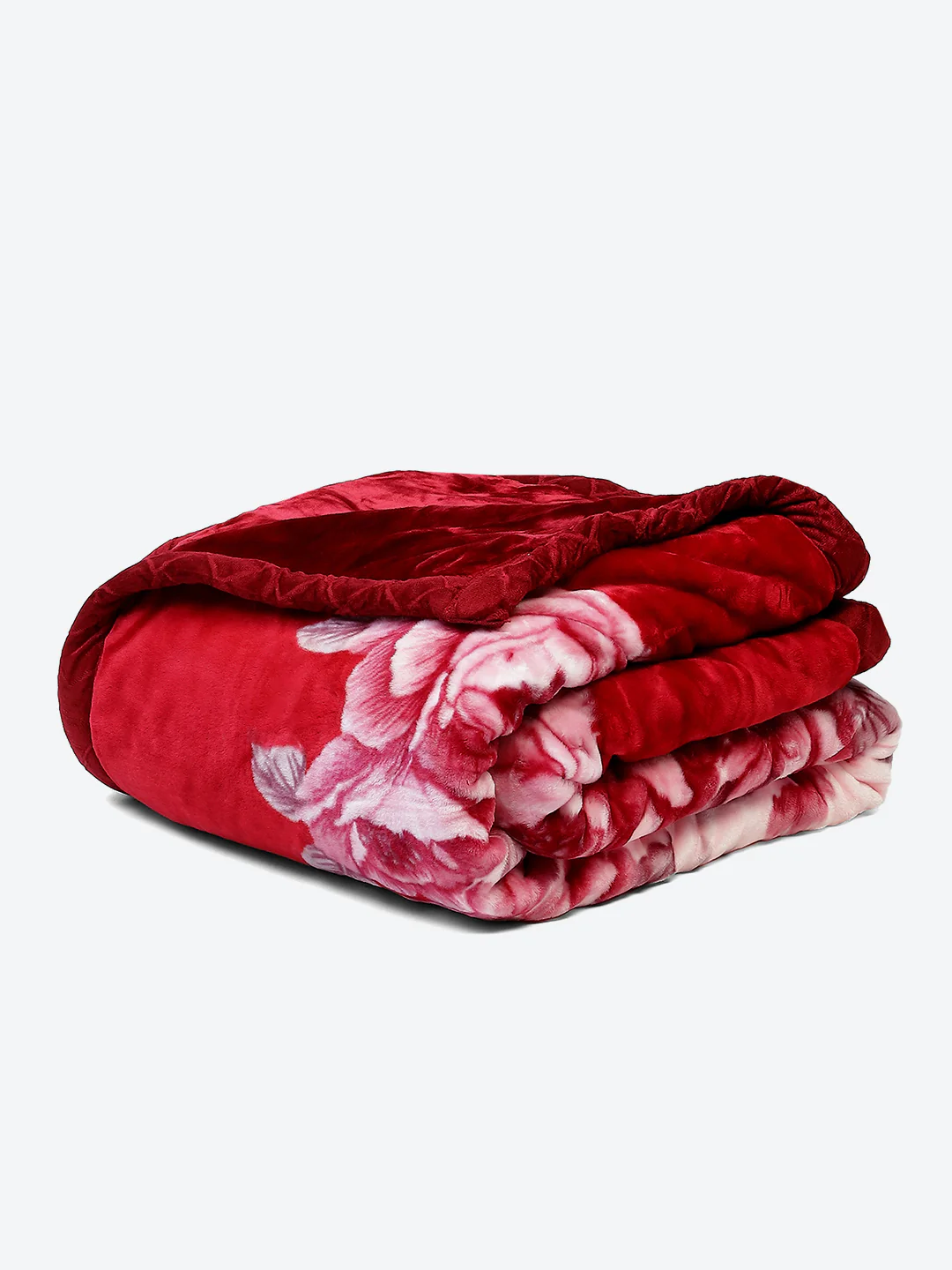 Printed Double Bed Blanket for Mild Winter -2 Ply - Image 7