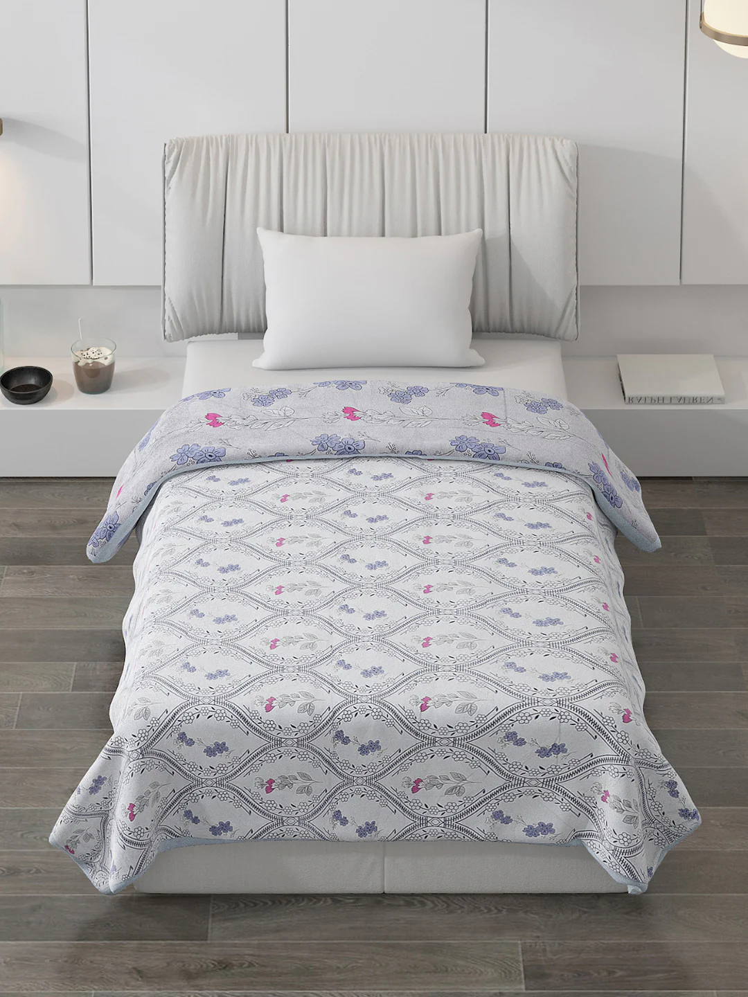 Printed Polyester Single Bed Comforter for AC Room - Image 4