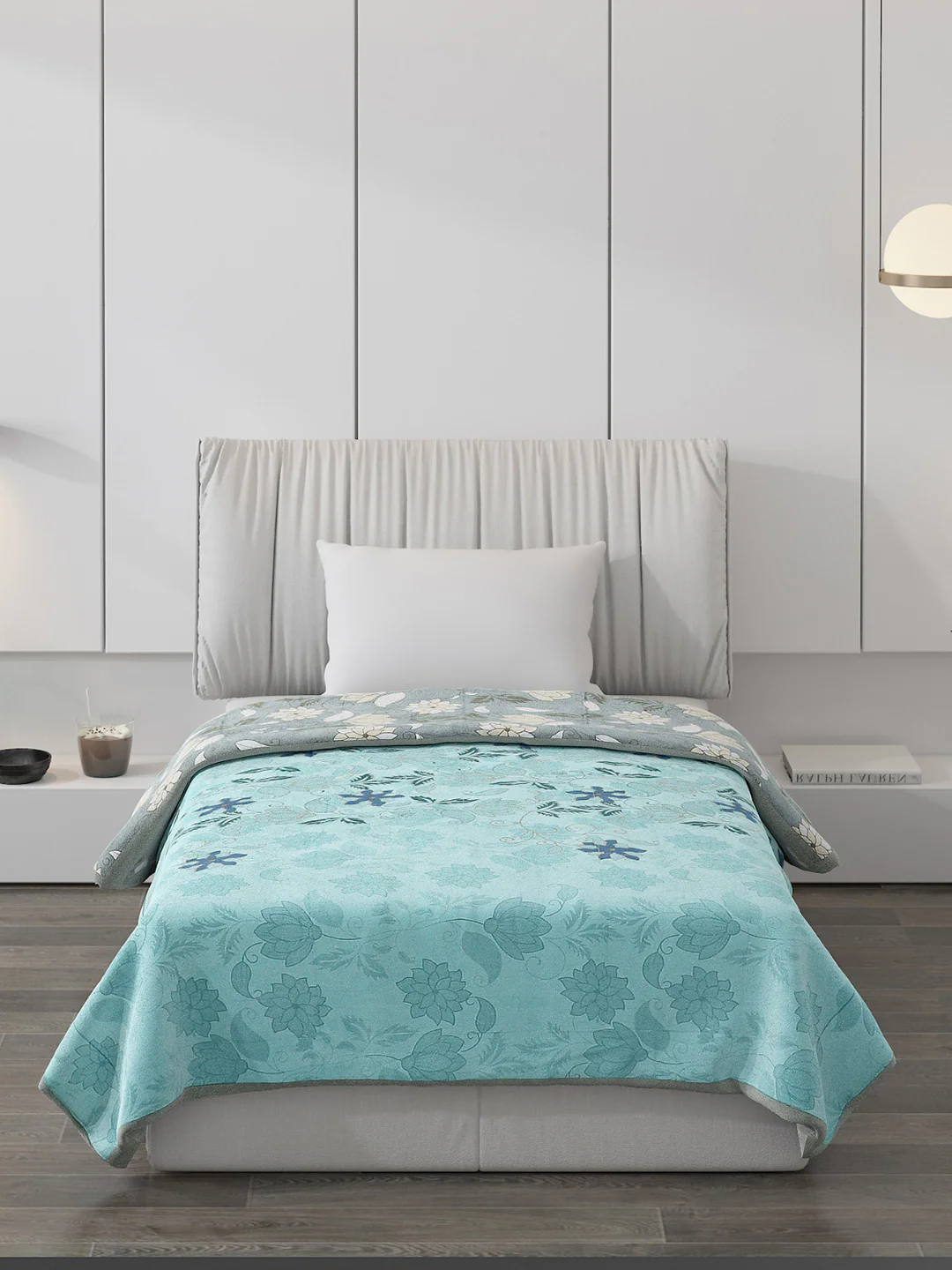 Printed Polyester Single Bed Comforter for AC Room - Image 3