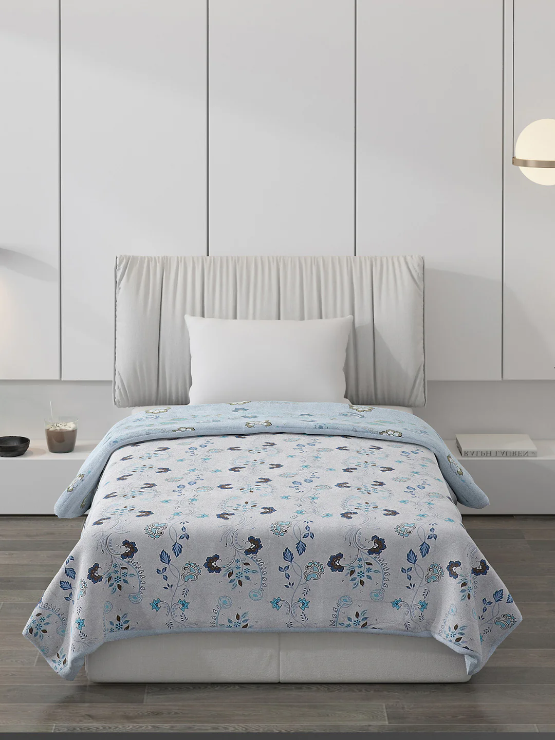 Printed Polyester Single Bed Comforter for AC Room - Image 3