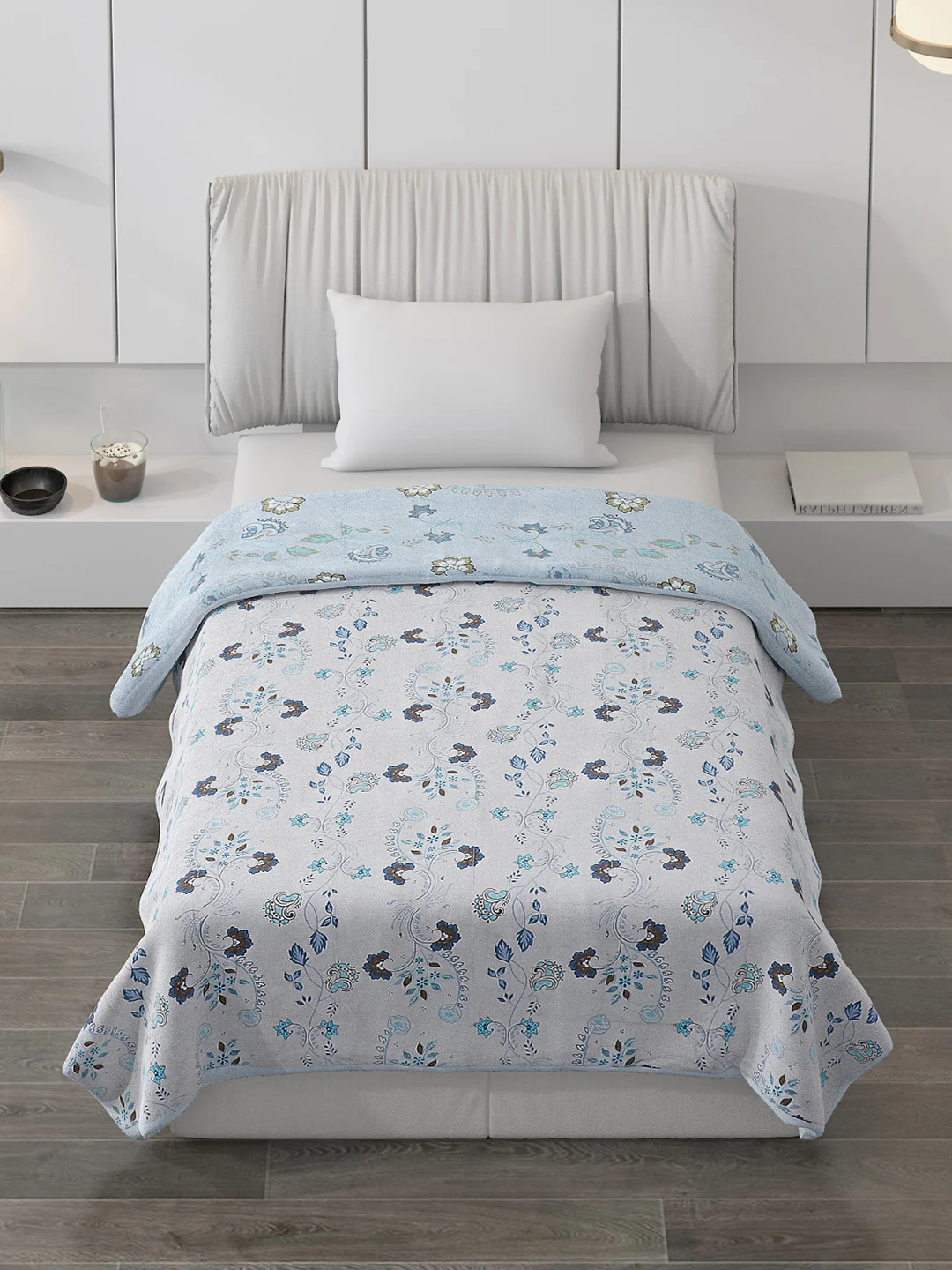 Printed Polyester Single Bed Comforter for AC Room - Image 4