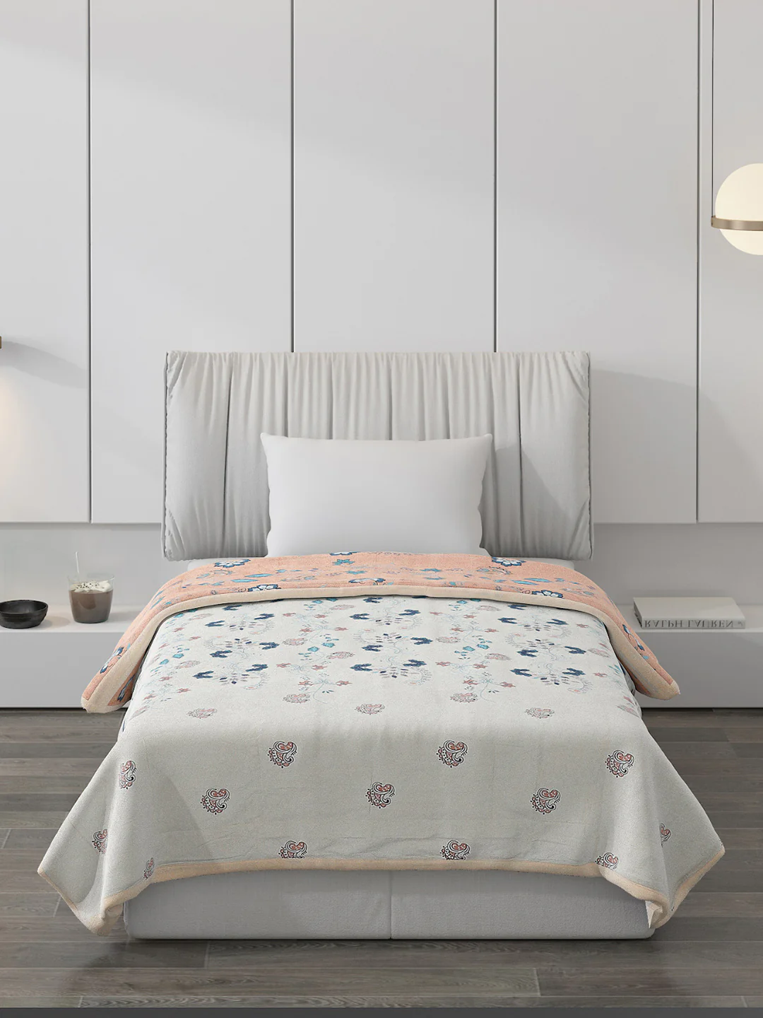 Printed Polyester Single Bed Comforter for AC Room - Image 3